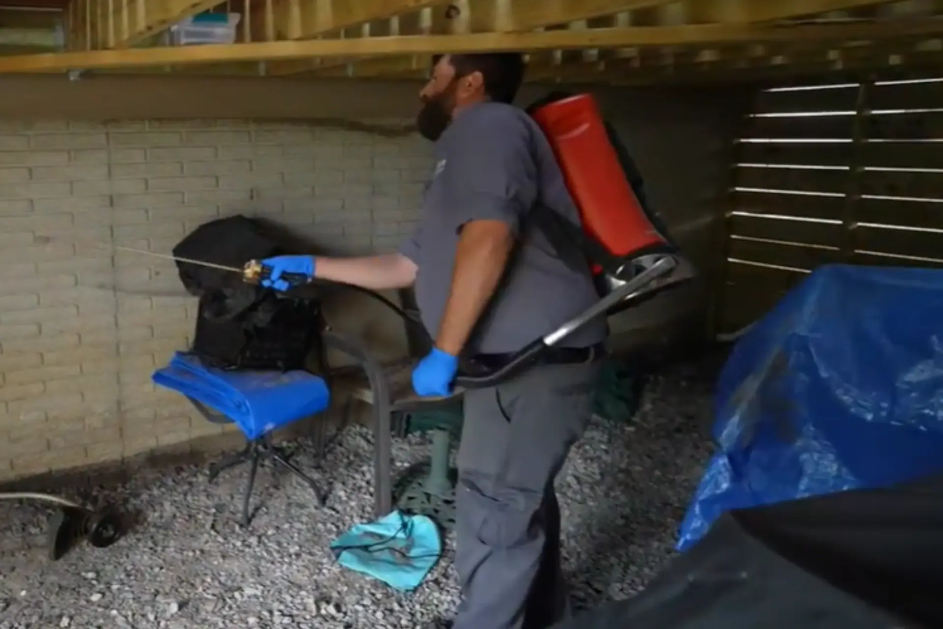 A man controlling Pest